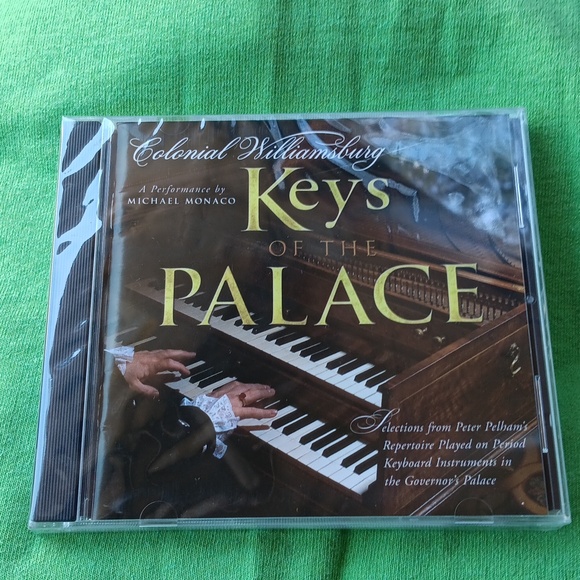 Keys of the Palace A Performance by Michael Monaco Colonial Williamsburg CD - Picture 3 of 3